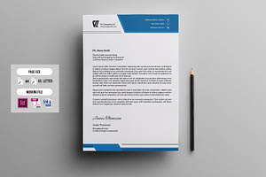 Corporate Letterhead Template-V05