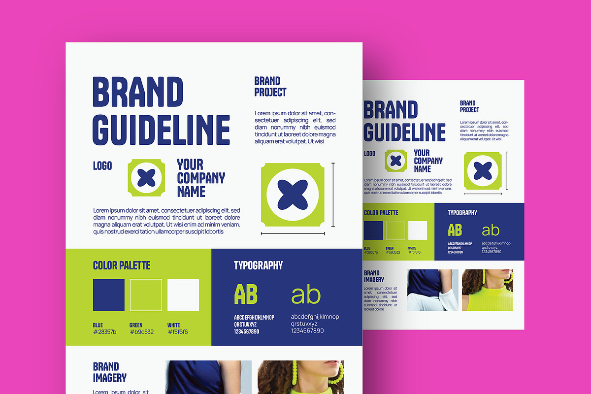 Fashion Brand Guideline, a Flyer Template by Aiyari Graphic (Photo 3 of 3)