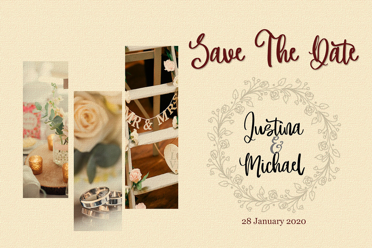 Romance d'Amour - Romantic Font preview 6