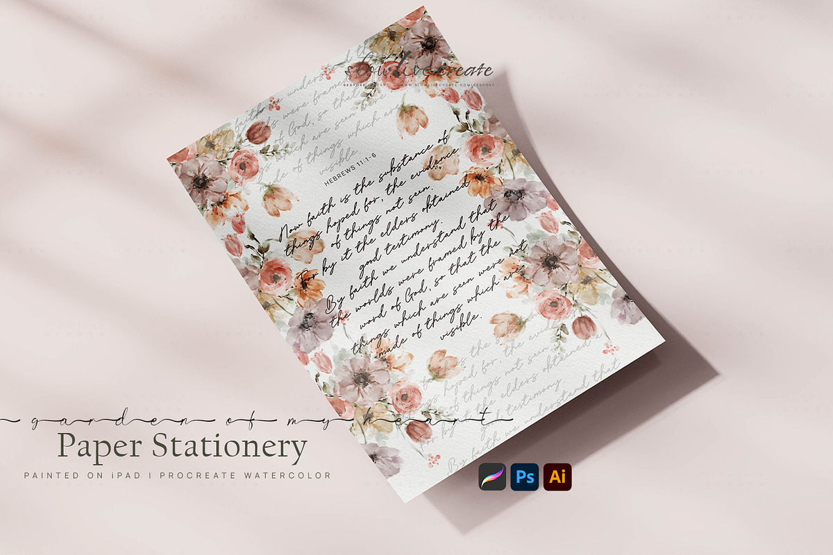Autumn Garden Florals, a Seasonal Illustration by slowlivecreate (Photo 7 of 8)