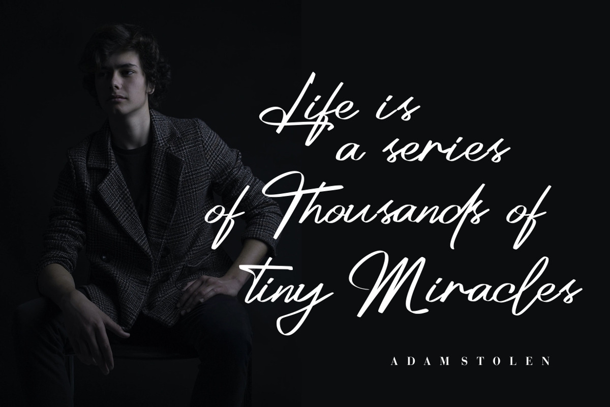 Platinum Signature Font, a Handwritten Font by Burhan Afif (Photo 2 of 9)