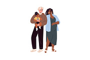 Families of different nationalities, a Person Illustration by PaperTrident (Thumbnail 8 of 9)