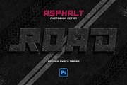 Asphalt Photoshop Action, an Action Add-On by Andrew Skoch Design (Thumbnail 1 of 6)