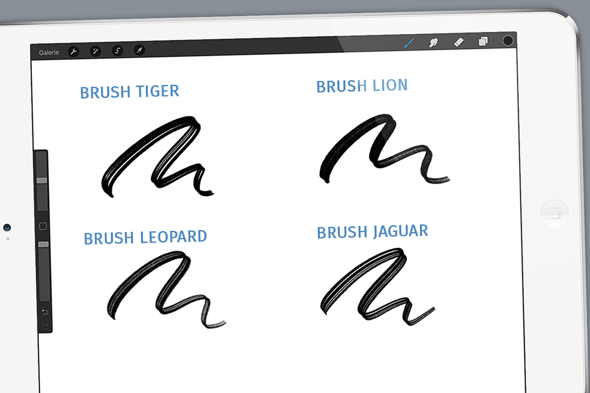 Brush brushpack for Procreate, a Brush Add-On by Studio FabianFischer (Photo 3 of 7)