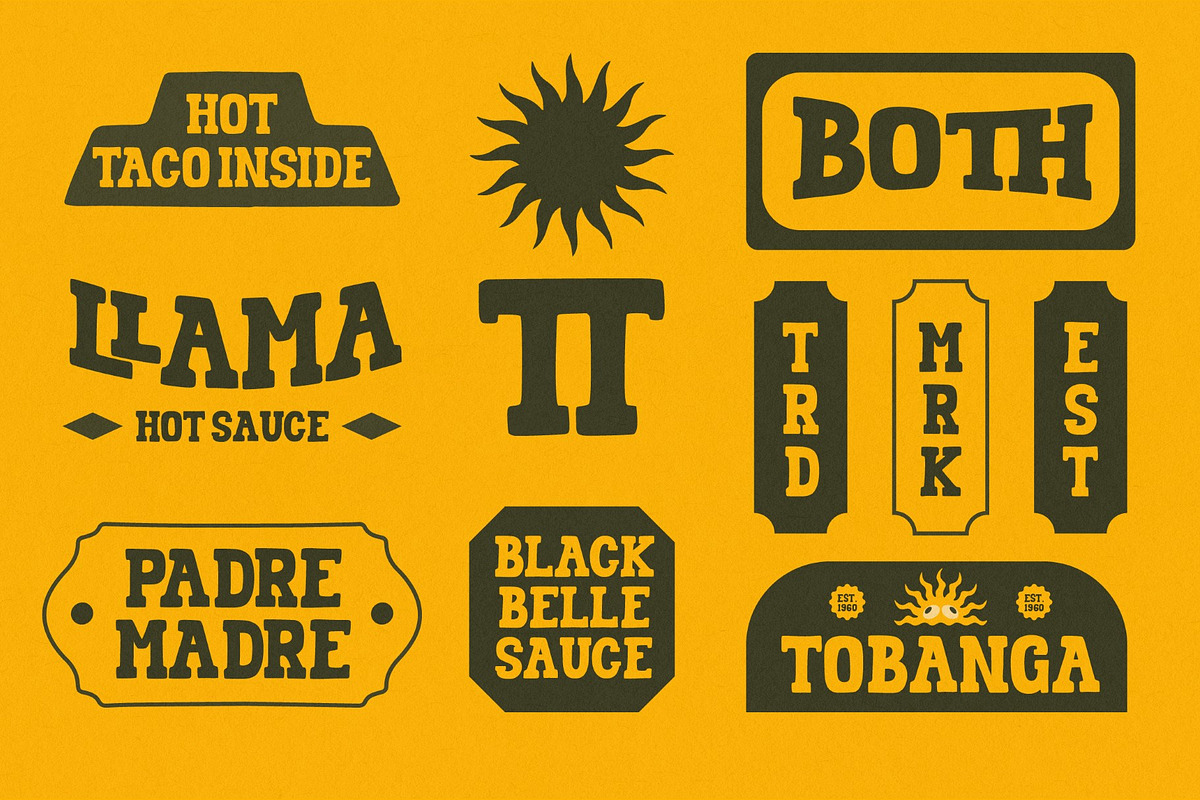 Varqogen, a Slab Serif Font by graphicook (Photo 9 of 10)