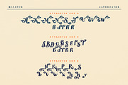 The Minatur Typeface, a Serif Font by alit design (Thumbnail 7 of 17)