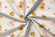 Autumn Watercolor Florals & Pumpkins, a Seasonal Illustration by Altea Design Studio (Thumbnail 17 of 21)