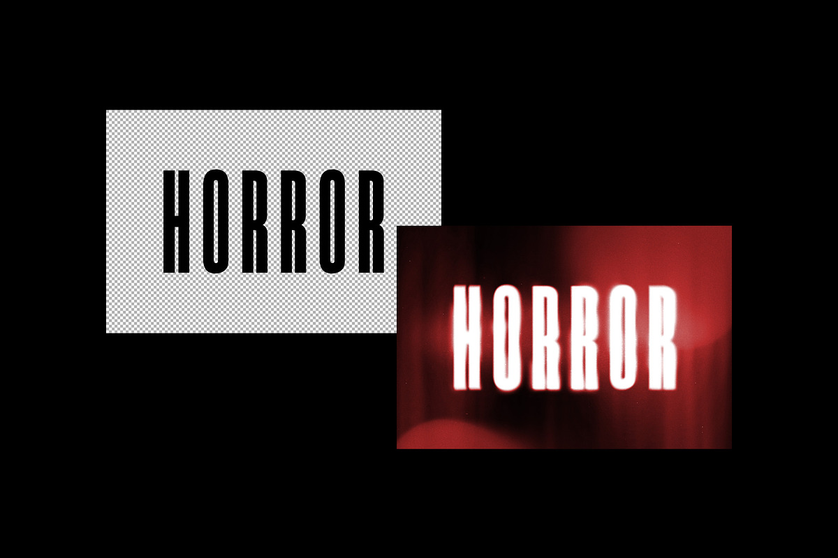 Horror Blurry Text Effect, a Layer Style Add-On by Design Squad (Photo 2 of 2)