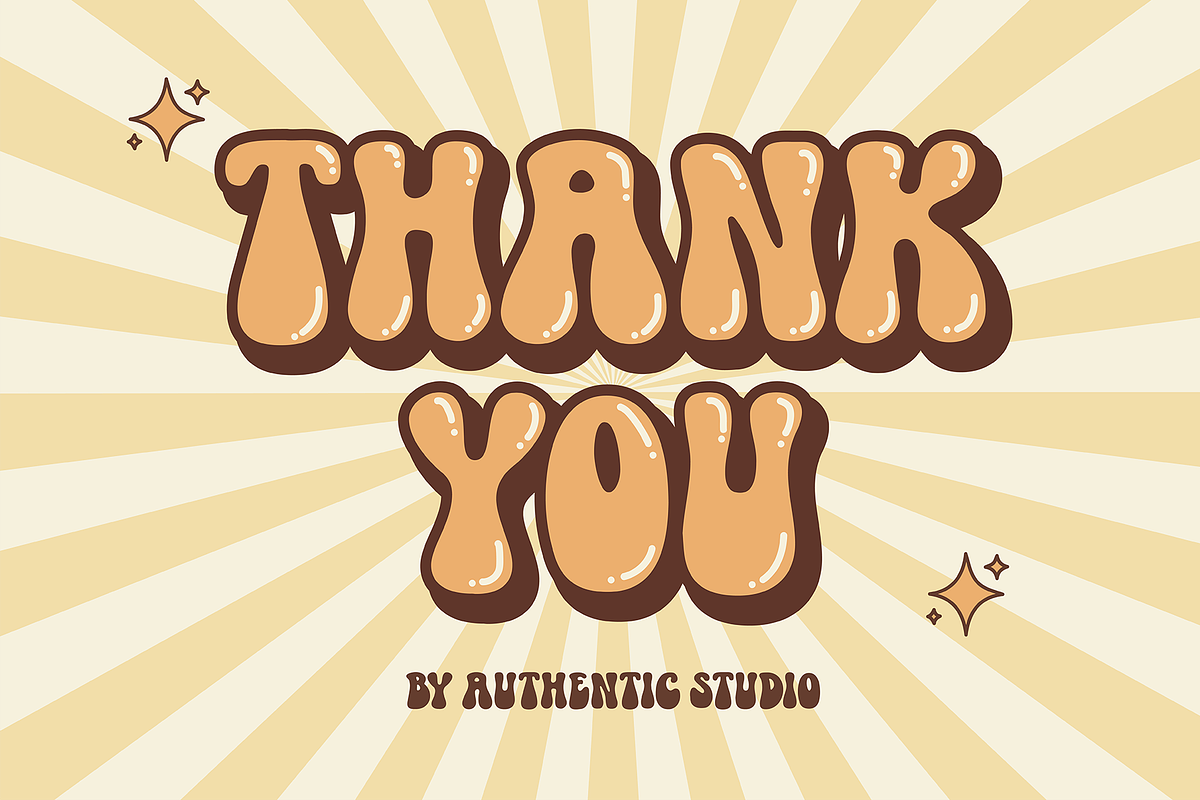 Blue Sugar Display Font, a Handwritten Font by Authentic Studio (Photo 8 of 8)