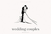 Wedding Couples, a Person Illustration by PeDe Designs (Thumbnail 5 of 6)