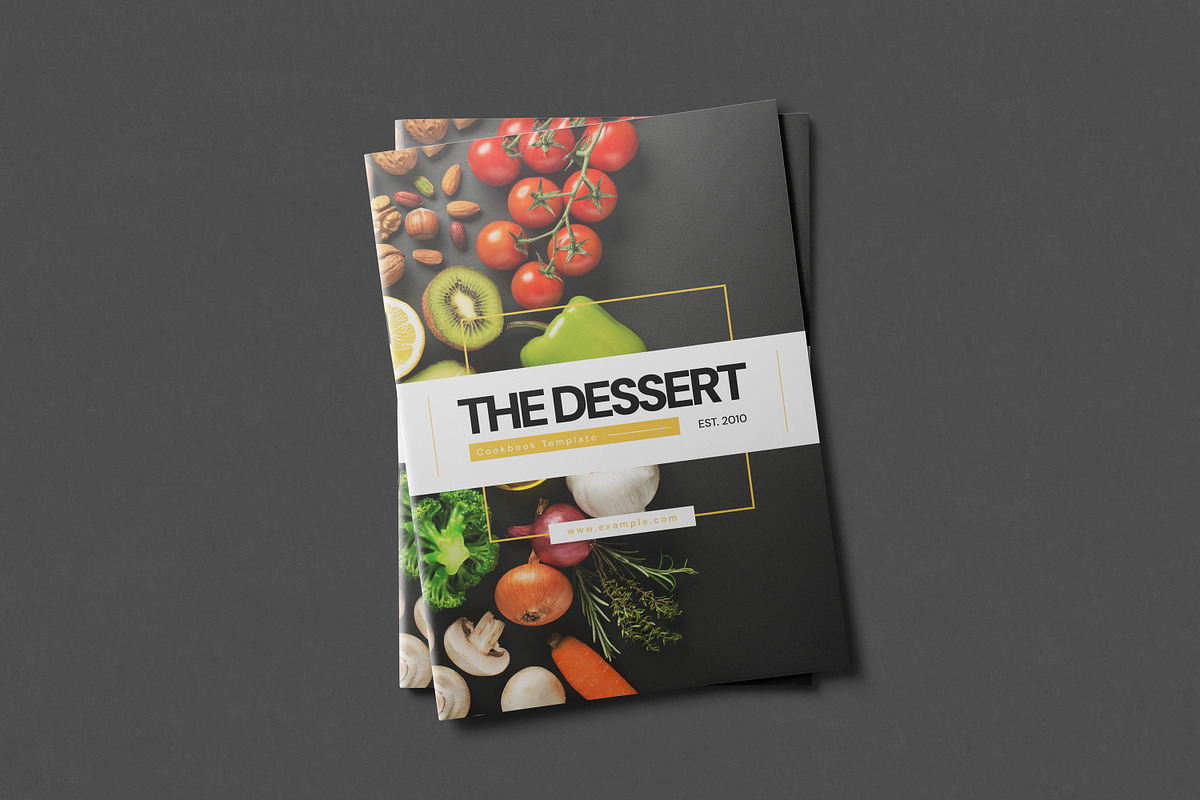 The Dessert Template, a Stationery Template by Creatiya Type (Photo 4 of 6)