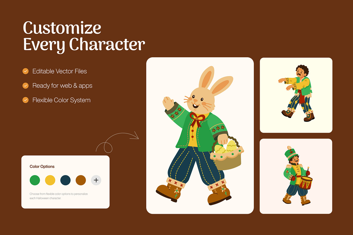 80 Holiday Flat Illustrations Bundle, a Seasonal Illustration by Prosymbols (Photo 5 of 12)