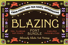 Font Bundle: Blazing Hot fonts