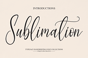 Sublimation | Script Font, a Script Font by Scratchones (Thumbnail 1 of 6)