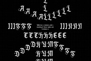 Frakturshape Line, a Blackletter Font by cromatixclassroom (Thumbnail 3 of 9)