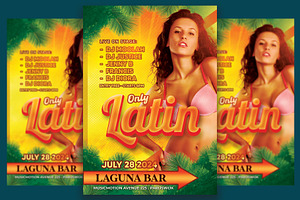 Latin Summer Flyer, a Flyer Template by Art and Flyers