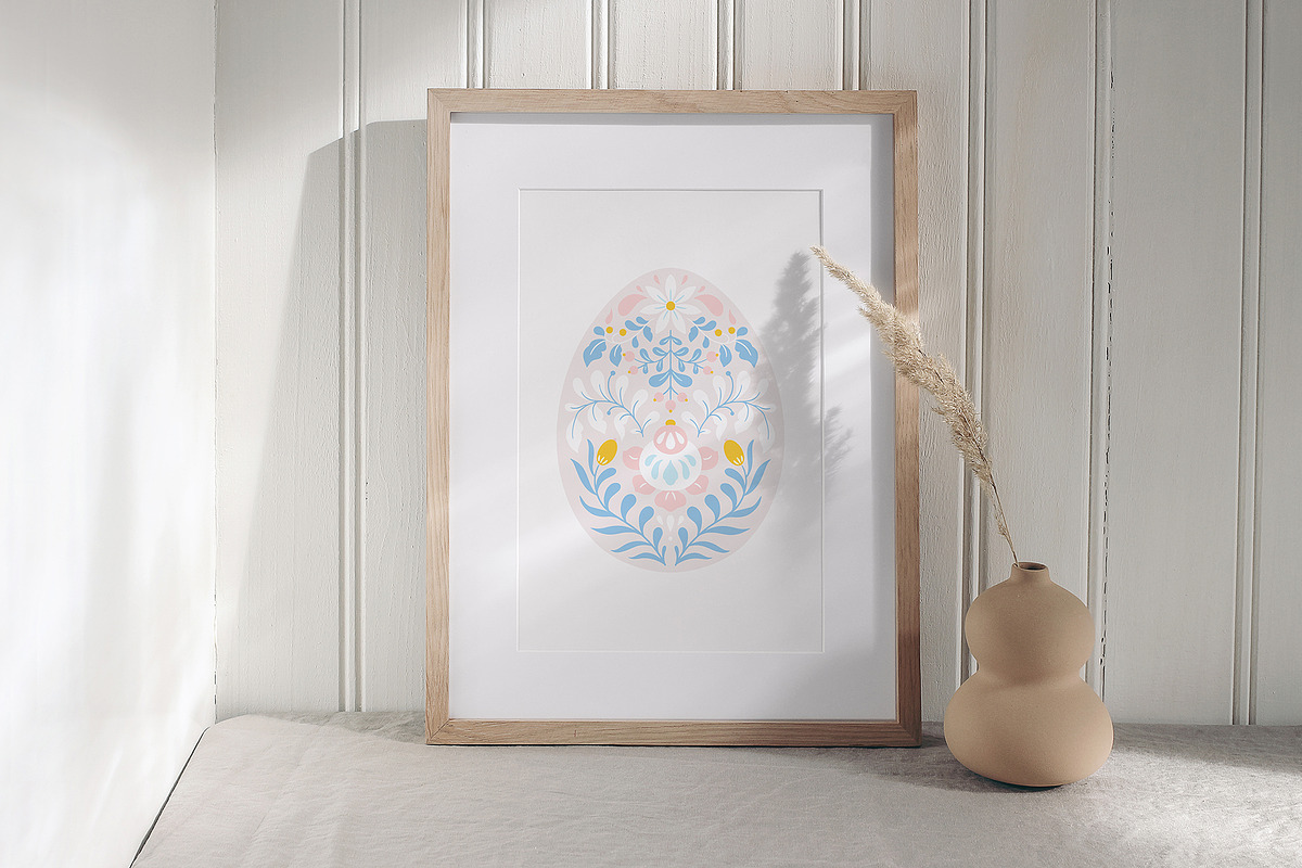 Folk Art Easter Illustrations & more, an Animal Illustration by Inna Moreva (Photo 9 of 13)