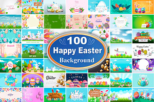 Easter Background Bundle