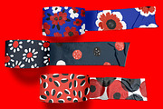 Red,White and Blue Playful Abstracts, a Pattern Graphic by Pattern Whimsy (Thumbnail 6 of 7)