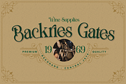 HST - Auverbacia, a Serif Font by ilhamtaro (Thumbnail 2 of 10)