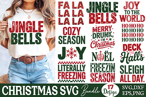 Christmas svg Bundle, Preppy Christm, a Graphic by DollarSmart
