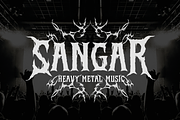 Frost Scream - Black Metal Font, a Blackletter Font by Sronstudio (Thumbnail 5 of 13)