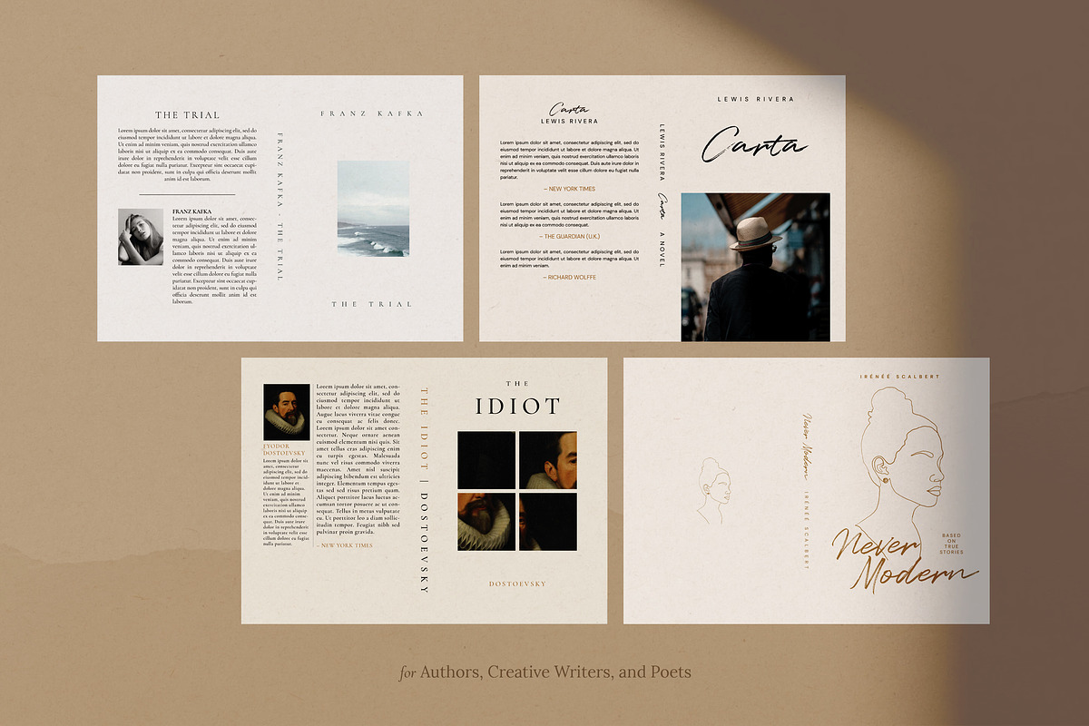 Book Cover Templates Vol.2 CANVA+PS, a Templates & Theme by September 5th (Photo 11 of 16)