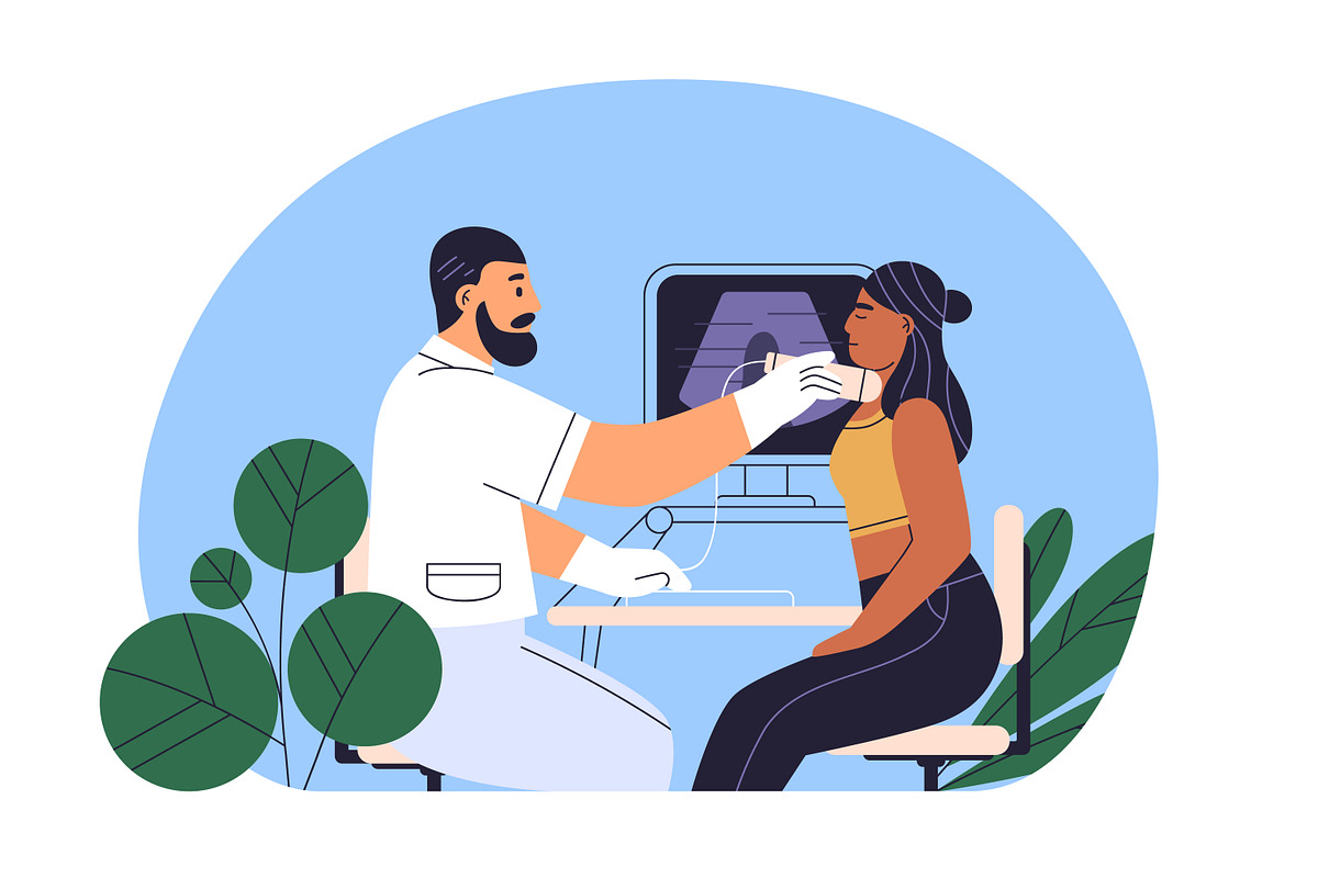 Medical examination & health checkup, a Healthcare Illustration by Good Studio (Photo 3 of 19)