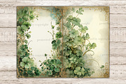 St. Patrick's Day Junk Journal Paper, a Decorative Illustration by GlamArtZhanna (Thumbnail 5 of 10)
