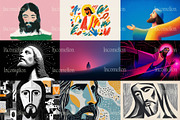 200 Jesus Christ Illustrations, a Person Illustration by Incomelion (Thumbnail 6 of 20)