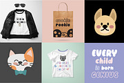 Cats and Dogs, a Handwritten Font by caocastudio (Thumbnail 5 of 5)