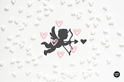 Valentine's Day Dingbats, a Symbol Font by Blush Font Co. (Thumbnail 5 of 6)
