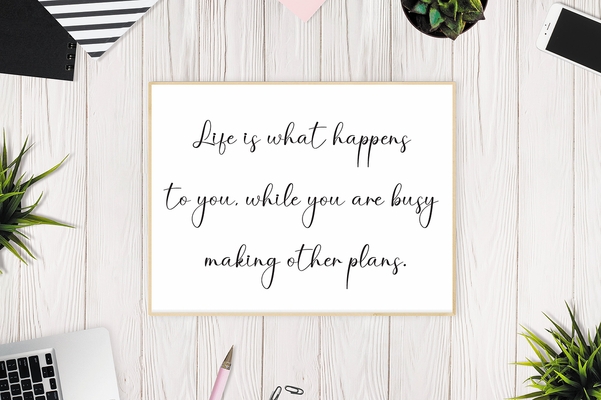 Delicius | Script Font, a Handwritten Font by Scratchones (Photo 3 of 8)
