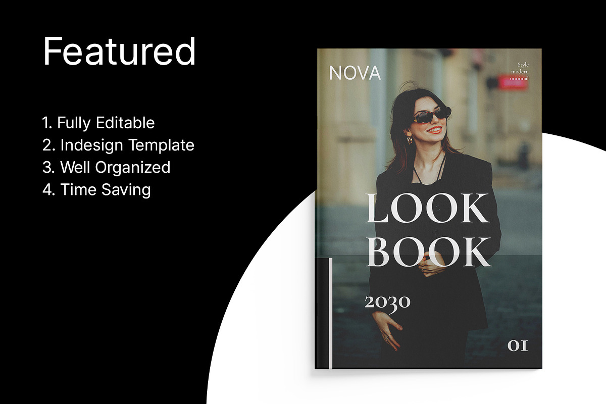 Fashion Look Book Template, a Magazine Template by Devators (Photo 6 of 8)
