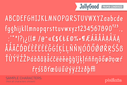 JollyGood Proper Condensed- Complete, a Sans Serif Font by Letradora (Thumbnail 6 of 7)