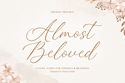 Almost Beloved - Luxury Script Font, a Script Font by Pixesia Studio (Thumbnail 1 of 10)