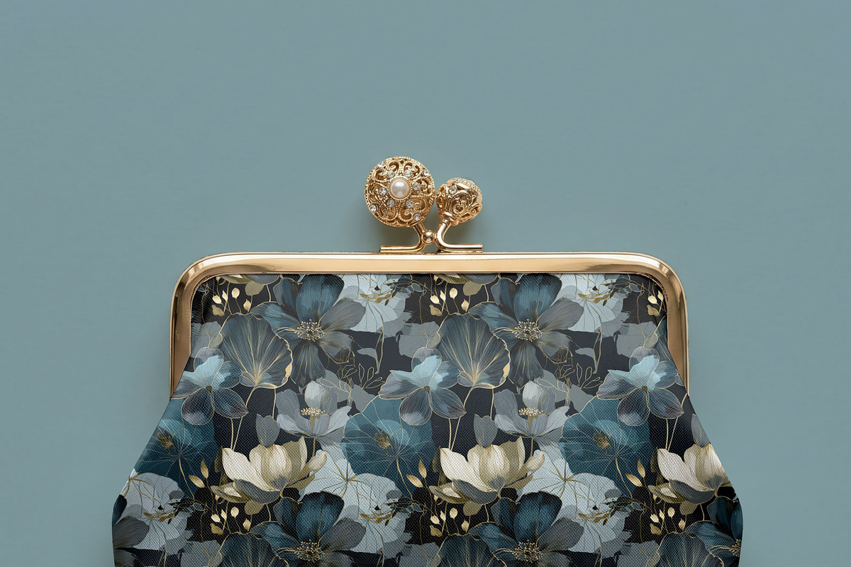 Satin Kiss Lock Purse Mockup, a Product Mockup by 1001 mockups (Photo 7 of 10)