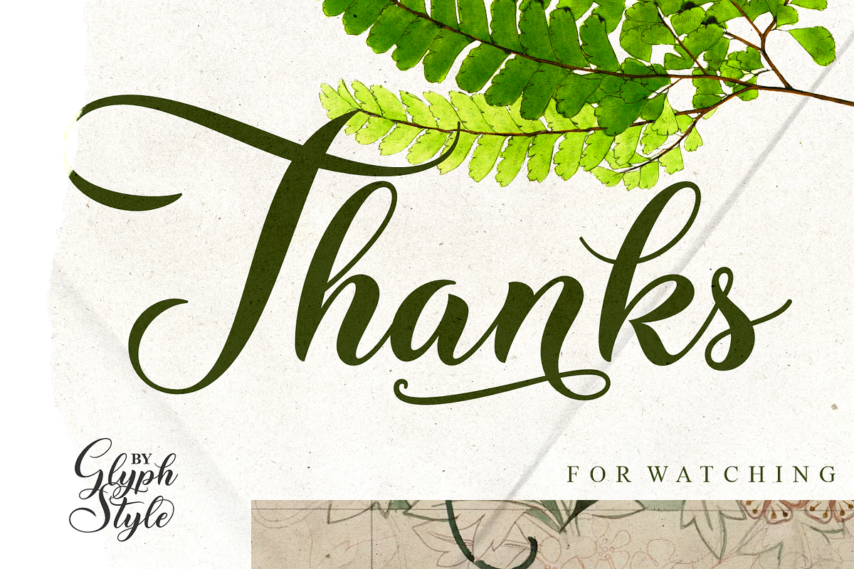 Ms Stusi Calligraphy, a Handwritten Font by Glyphstyle (Photo 10 of 10)