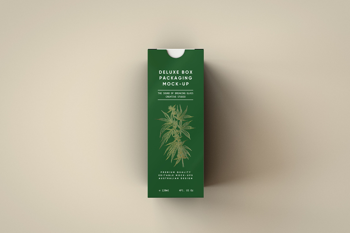 Cosmetics | Dropper Box Mock-Up, a Packaging Mockup by TSOBG (Photo 5 of 26)