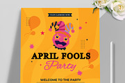 April Fools Flyer Template Design, a Flyer Template by MightyDesign (Thumbnail 4 of 7)