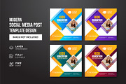 Social Media Post Template, a Social Media Template by gstudiovect21 (Thumbnail 49 of 72)