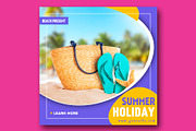 Summer Instagram Banner, a Social Media Template by Rafoz (Thumbnail 2 of 3)