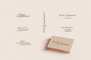 Miss Confidential handwritten font, a Handwritten Font by Minna Kaario (Thumbnail 3 of 13)