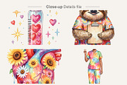 70s Groovy Nurse Sublimation PNG, an Illustration by Artnoy (Thumbnail 4 of 8)