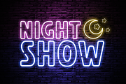 Neon Light - Futuristic Neon Font, a Sans Serif Font by Hamz Studio (Thumbnail 11 of 16)