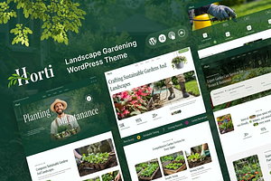Horti - Gardening Wordpress Theme