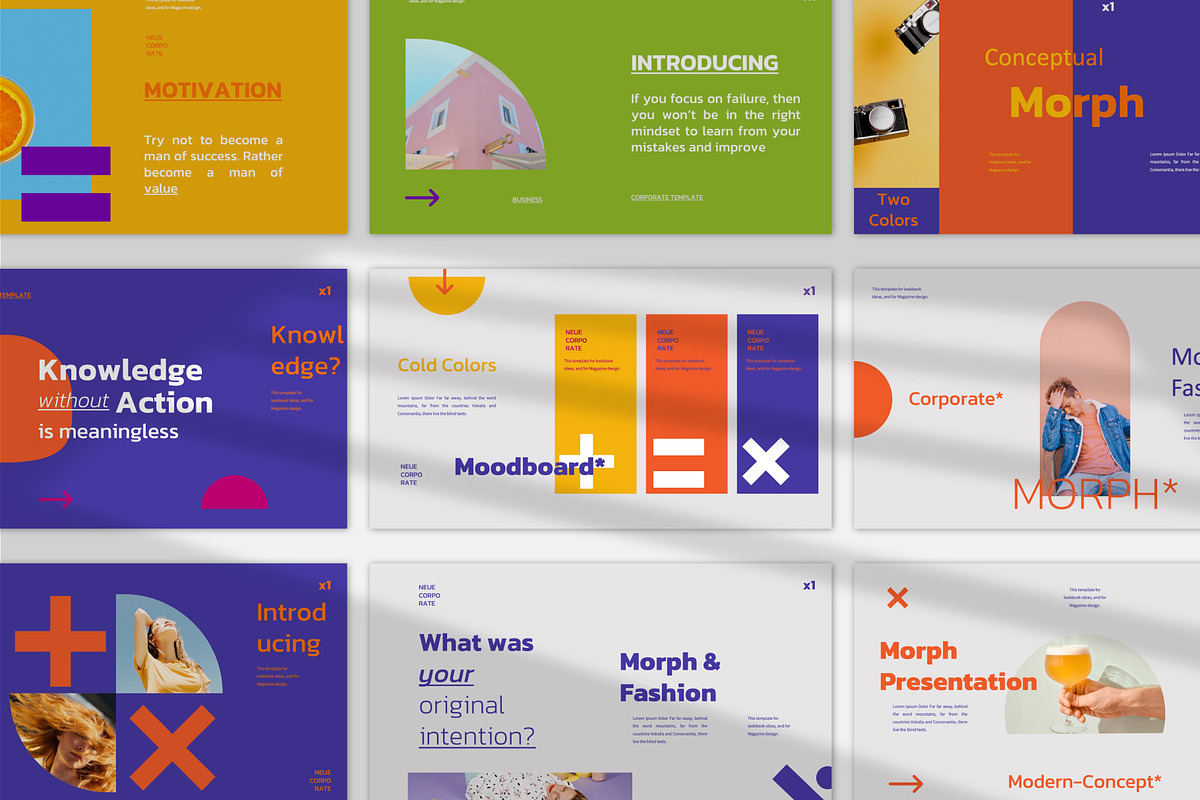 Morph Keynote Template, a Presentation Template by Fortyone (Photo 6 of 6)