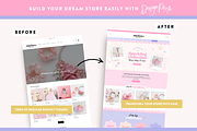 Girly Pink Shopify Theme, a Shopify Template by Design Pixie (Thumbnail 5 of 11)