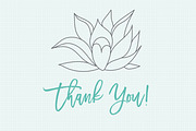 Minimalist Succulent Clipart Bundle, an Illustration by Hannah Eliza Studio (Thumbnail 6 of 6)