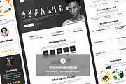 Aveline - Student Portfolio Landing, a Landing Page Template by productype1 (Thumbnail 3 of 5)